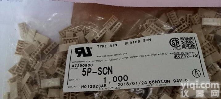 SCN系列5pin胶壳JST<em>连接器</em>5P-SCN<em>苏州</em>现货价格美丽