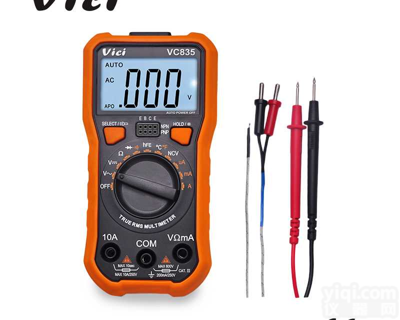 VICI<em>维希</em> 三位半NCV自动量程真<em>有效值</em>数字<em>万用表</em>