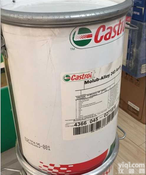 <em>嘉实多</em>Molub-Alloy 243 Arctic滑动轴承/抗摩轴承 超低温<em>润滑脂</em>