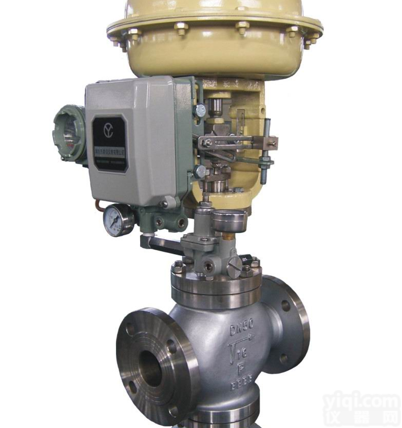 ZJHQ(X)精小型<em>气动三通调节阀</em>，气动三通高温带散热片调节阀，导热油调节阀制造厂