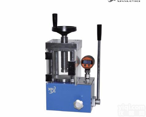 新诺Pai** 手动粉末<em>压片</em>机，数显防护型 机械粉末成型制<em>样机</em> <em>压片</em>模具仪