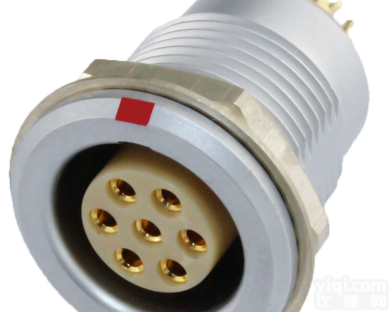 沿溪<em>连接器</em>7芯母座航空航天接插件 仪器仪表信号传输采集器 工业设备连接口<em>线束</em>