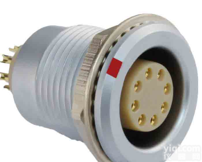 沿溪连接器8芯母座航空航天接<em>插件</em> 仪器仪表信号传输采集器 工业设备连<em>接口</em>线束