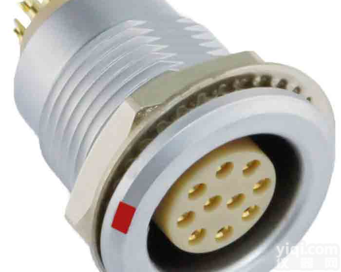 沿溪连接器10芯母座航空航天接<em>插件</em> 仪器仪表信号传输采集器 工业设备连<em>接口</em>线束