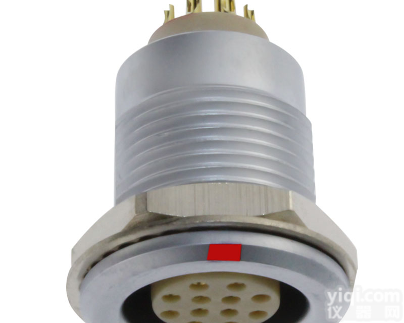 沿溪连接器12芯母座航空航天接<em>插件</em> 仪器仪表信号传输采集器 工业设备连<em>接口</em>线束