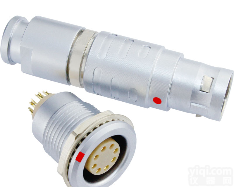 长<em>方捷</em>连接器 8芯塑料金属圆型<em>推拉</em>自锁插头插座 电子<em>线束</em> 电源信号线