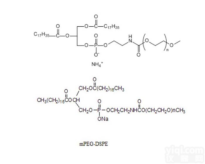 mPEG-DSPE 磷脂<em>修饰</em>聚乙二醇 活化PEG PEG<em>修饰</em>剂 官能团PEG<em>衍生物</em>