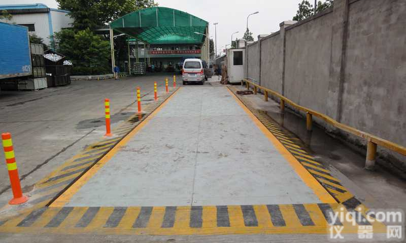 废品收购站用80吨汽车地磅 前四后八车用80吨<em>汽车衡</em>尺寸<em>定制</em>