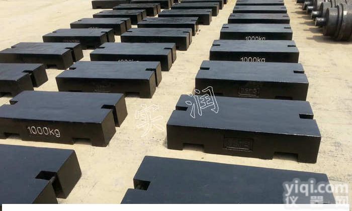 <em>宿迁</em>1000公斤<em>铸铁</em>砝码 (平板形) ,更适合叠加堆放