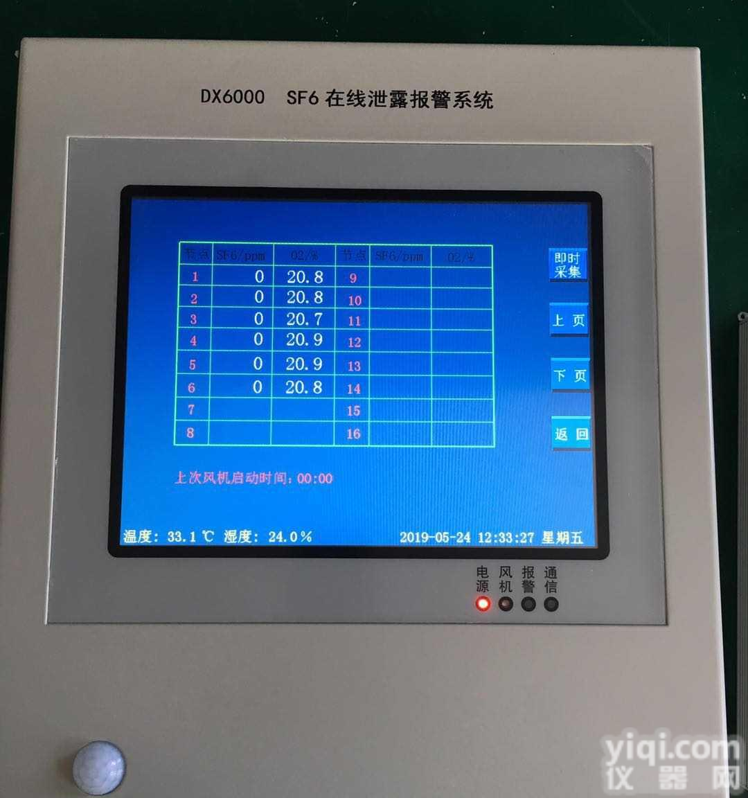 六氟化硫探测器sf6<em>在线</em><em>泄漏</em><em>报警系统</em>