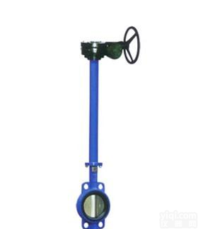 <em>加长</em>杆<em>对夹式</em>蝶阀