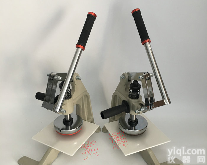 裁切铝箔皮革薄膜<em>圆形</em>样品用<em>手压</em>克重取样器