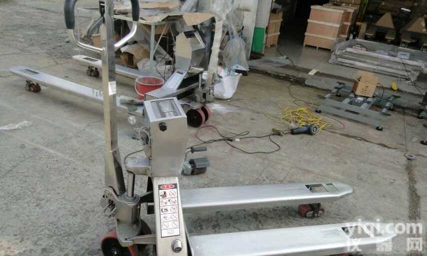 电子液压<em>叉车</em>秤   手动<em>叉车</em>秤 全<em>不锈钢带</em>称重的<em>叉车</em>