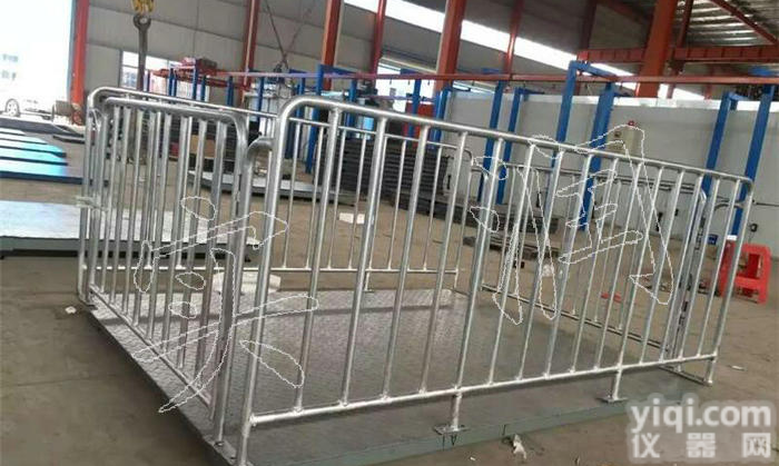 称活猪活牛活羊用2吨电子<em>牲畜</em>秤 <em>围栏</em>秤