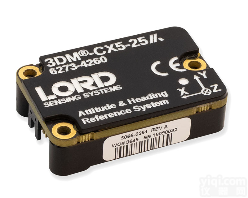 进口美国Lord高精度工业应用级别<em>航姿参考系统</em>AHRS