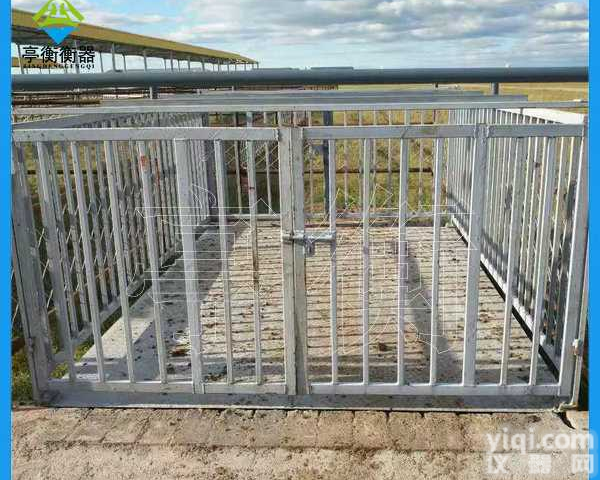 2吨牲畜秤带<em>围栏</em>，<em>围栏</em>地<em>磅秤</em>