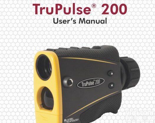 <em>美国</em>图帕斯Trupulse200<em>升级版</em>激光测距仪