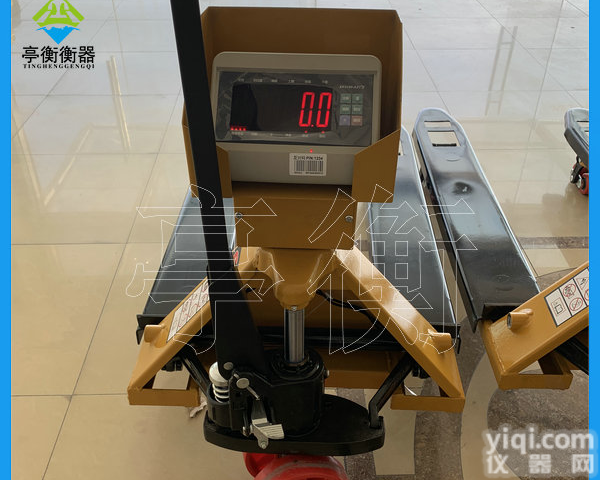 带有<em>蓝牙</em>接口的搬运<em>叉车</em>称，手压车搬运称