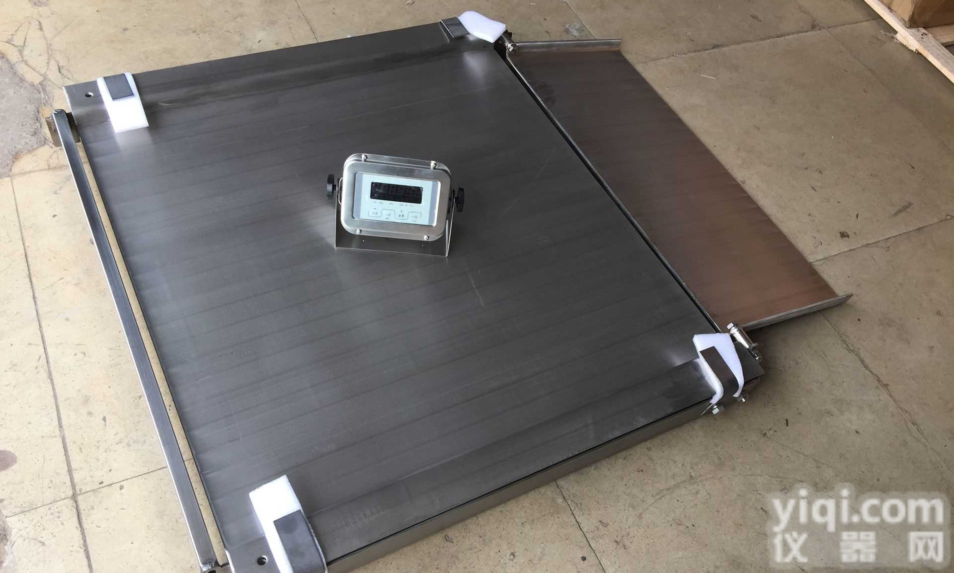 安装方便的<em>地上衡</em>  牛奶厂专用<em>不锈钢</em>地磅