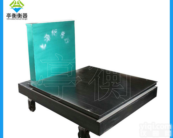 双<em>标尺</em><em>地上衡</em>，鹰Pai老式机械地磅