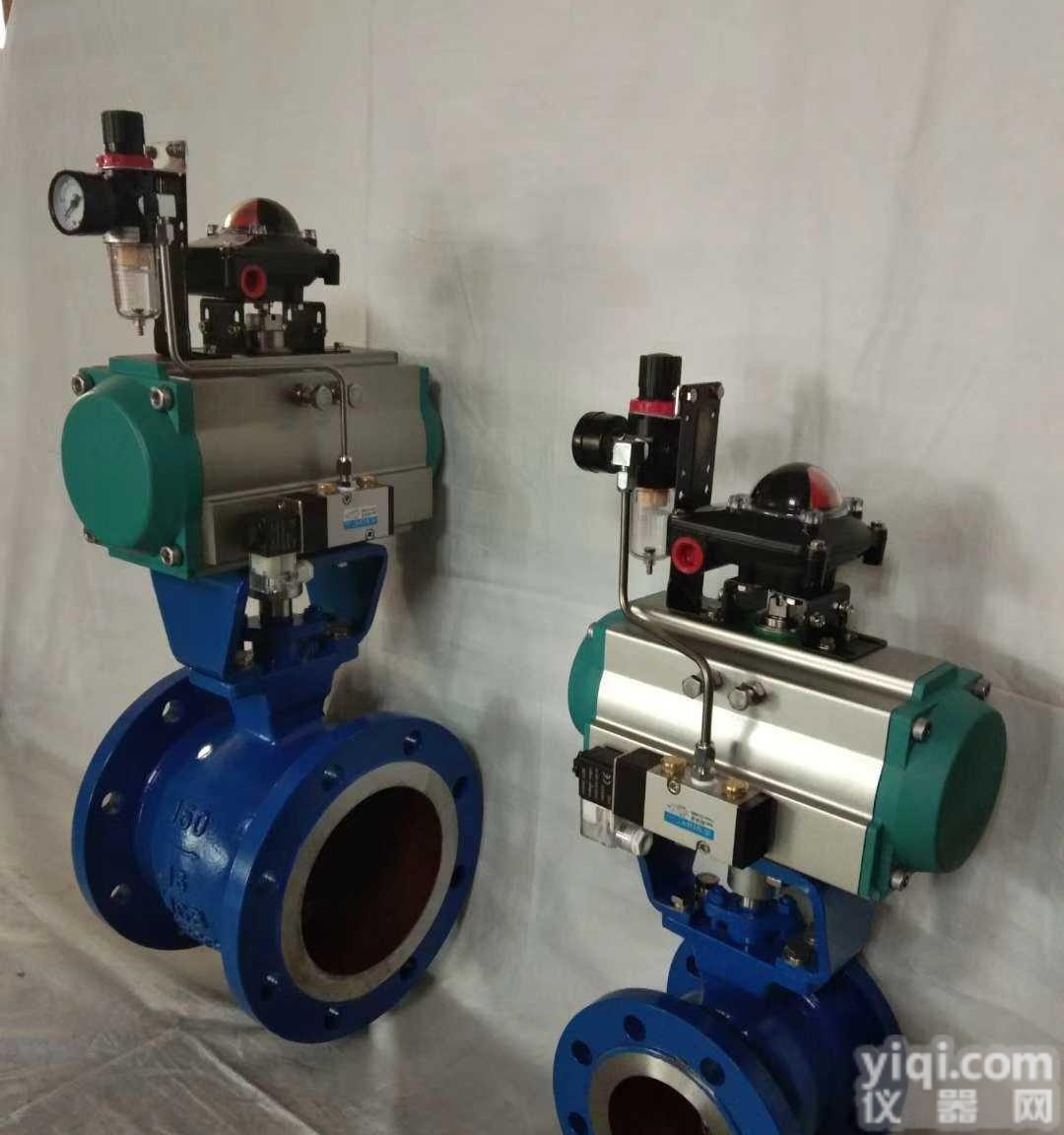 球阀、<em>天津</em>凯吉<em>阀门</em>有限公司、气动V型调节球阀，耐磨V型球阀