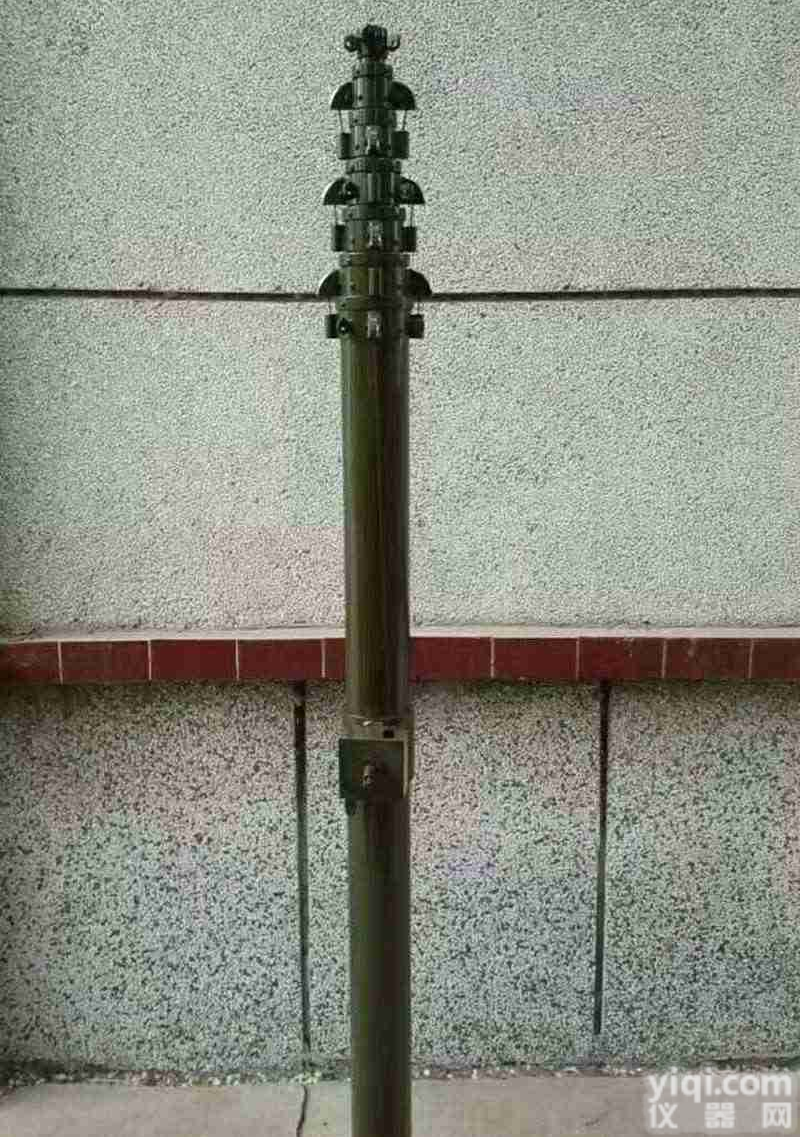 车载方舱升降避雷针，<em>移动</em><em>变电站</em>电站升降避雷针，18米手摇天线升降杆