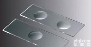 上海晶安J07102单凹面 双凹面<em>载玻片</em> 凹形<em>载玻片</em> 底部带有圆孔凹槽<em>载玻片</em> 圆形凹孔<em>载玻片</em> 凹孔直径1.7-1.8cm