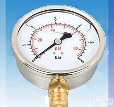 <em>耐震</em>双<em>刻度</em>压力表YN-50 YN60 YN75 YN100 YN150