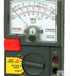 指针式绝缘电阻测试仪|<em>日本</em>Sanwa<em>兆欧表</em>DM-1528S