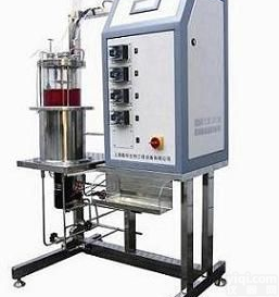 SHJX系列半不锈钢半玻璃下位动力<em>机械搅拌发酵罐</em>