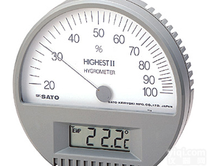 <em>温湿度计</em>|日本SATO佐腾<em>室内</em><em>温湿度计</em>7542-00