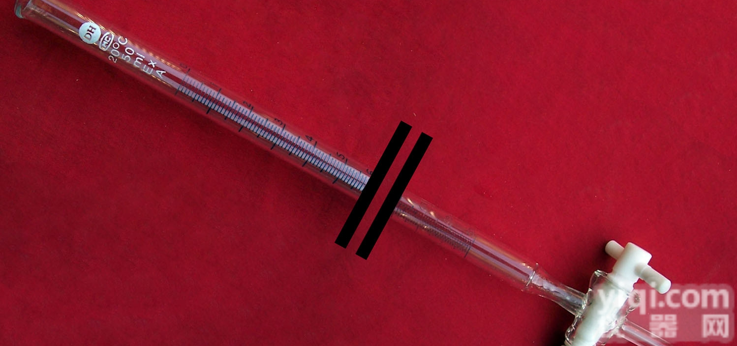 具<em>四氟</em>芯<em>滴定管</em>