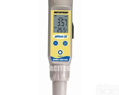 大屏幕<em>双排</em>显示防水型<em>袖珍</em>pH测试笔 pHTestr30