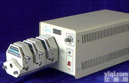 工业型<em>蠕动泵</em>驱动器+3×<em>YZ35</em>适配泵头