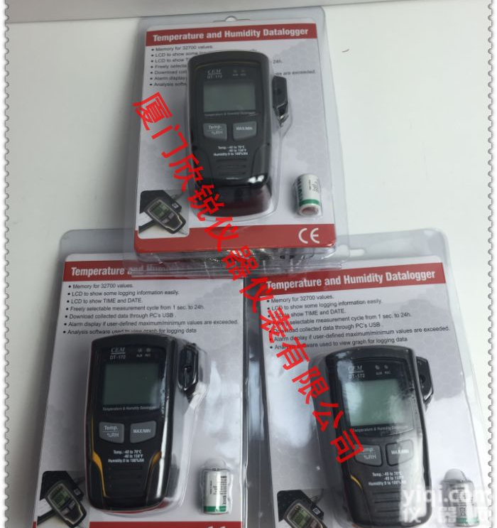 DT-172<em>温湿度</em>数据<em>采集</em>香港CEM温度湿度记录仪DT172