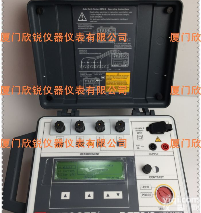 <em>美国</em>MEGGER 接地<em>电阻</em><em>测试仪</em>DET2/2 <em>电阻</em>表