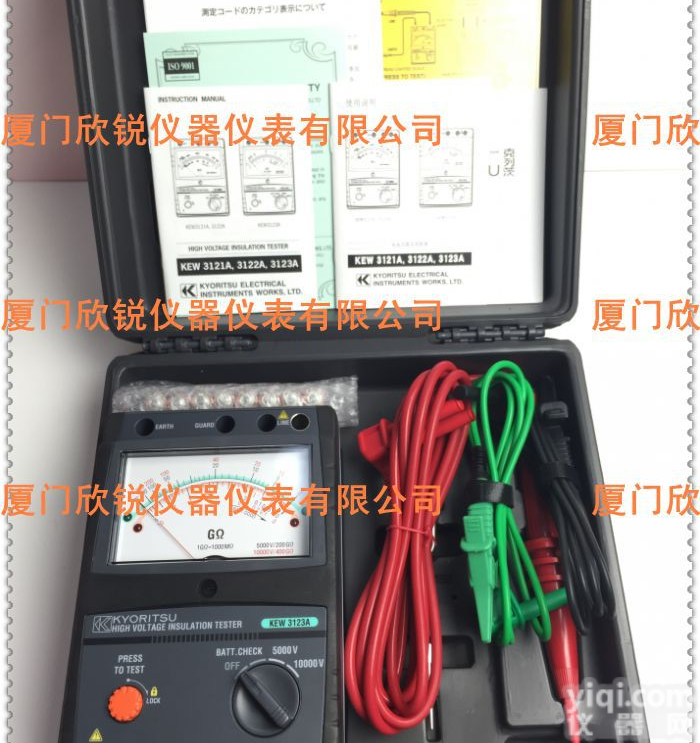 <em>3123A</em>日本KYORITSU高压绝缘电阻测试仪 指针<em>兆欧表</em>MOOD<em>3123A</em>