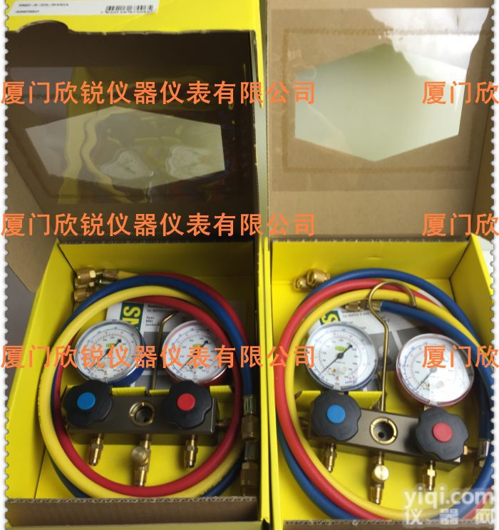 瑞士威科表组BM2-6-DS-<em>R410A</em> <em>压力表</em>组BM2-6-DS-R134A