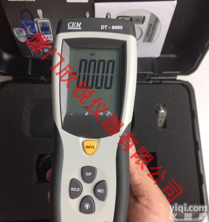 <em>DT</em>8890香港CEM专业级数字差压计<em>压力表</em>高精度压力测试仪<em>DT</em>-8890