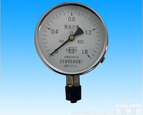 YA氨<em>压力表</em>