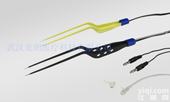 武汉麦朗<em>一次性</em>不粘手控<em>滴水</em>电凝镊厂家直销