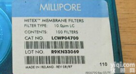 <em>美国</em>MILLIPORE<em>尼龙</em><em>滤膜</em>NY1004700一级代理