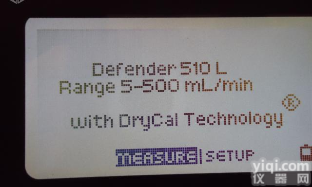 美国BIOS气体<em>流量计</em><em>Defender</em> <em>510L</em>