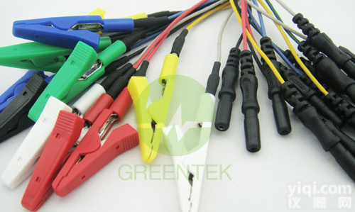 	 <em>鳄鱼夹导联线（桥式电极线）</em>