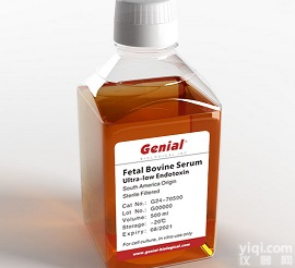 美国Genial超低<em>内毒素</em>胎牛<em>血清</em>（南美血源）