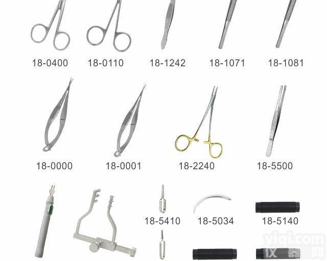 脑缺血手术器械包/<em>显微</em>镊/<em>维纳斯</em>剪/<em>眼科</em>剪