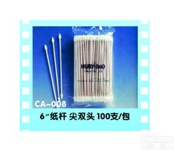 净化<em>棉签</em>，纸杆<em>棉签</em>，<em>双头</em><em>棉签</em>