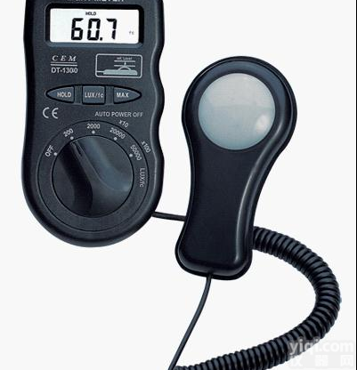 CEM华<em>盛昌</em><em>照度计</em>DT-1300