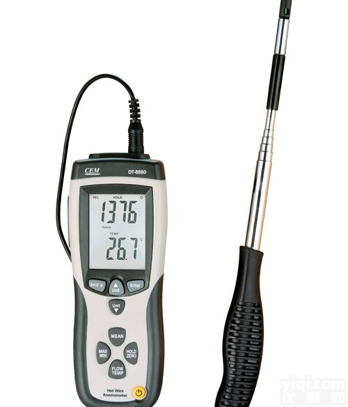 CEM华<em>盛昌</em>热敏式<em>风速仪</em>DT-8880