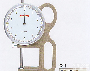 孔雀G型测厚规 <em>PEACOCK</em>(<em>日本</em>孔雀)